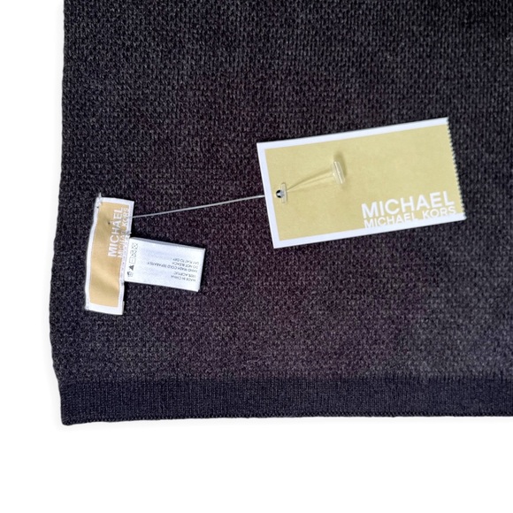 NWT Michael Kors Ombre Leopard Animal Print Knit Scarf MSRP $58 - Picture 4 of 4